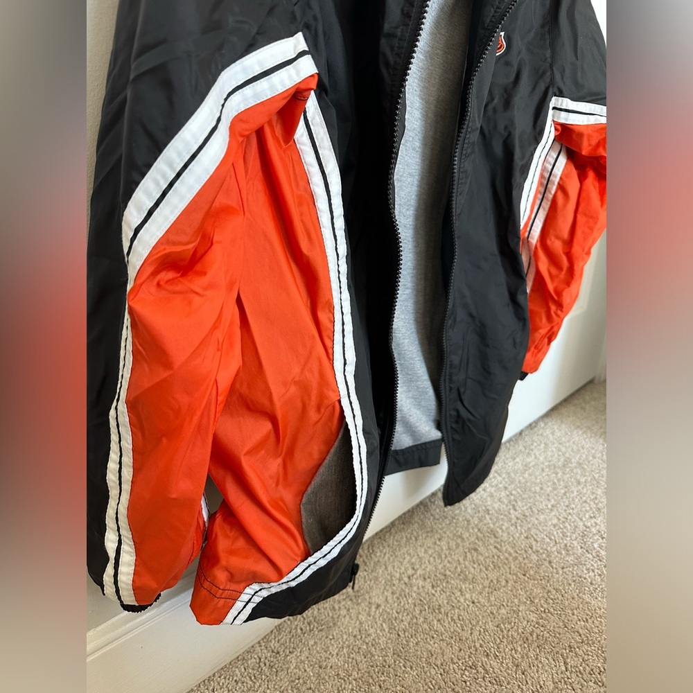 Baltimore Orioles baseball retro vintage bomber rain coat jacket fits XS - Picture 8 of 8
